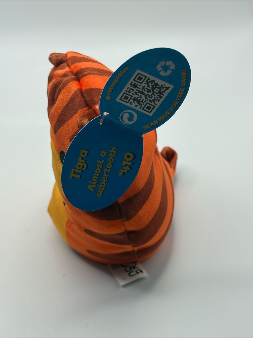 NEW Lot of 4 Cats vs Pickles 5” Beanbag Plush Chonks EDGAR CLOWNIE NIMBUS TIGRA - Picture 11 of 11